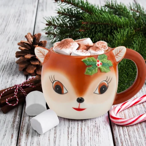 Mr. Christmas 16 Oz Reindeer Mug