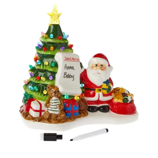 Mr. Christmas 10 Tree With Customizable Santa List