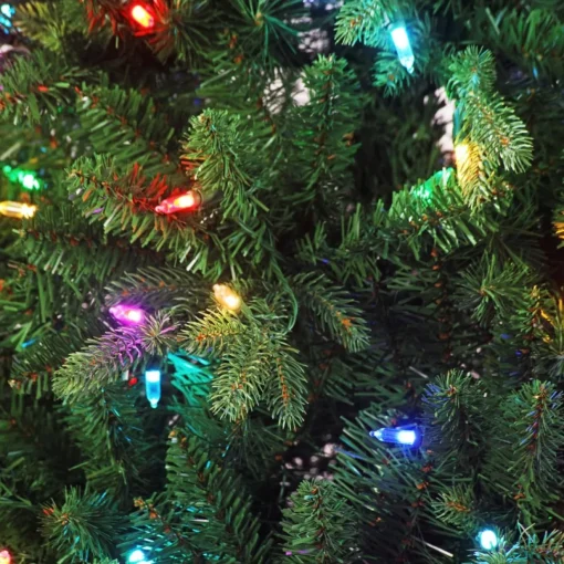 Mr. Christmas 7.5' Unflocked Tree With Alexa Integration
