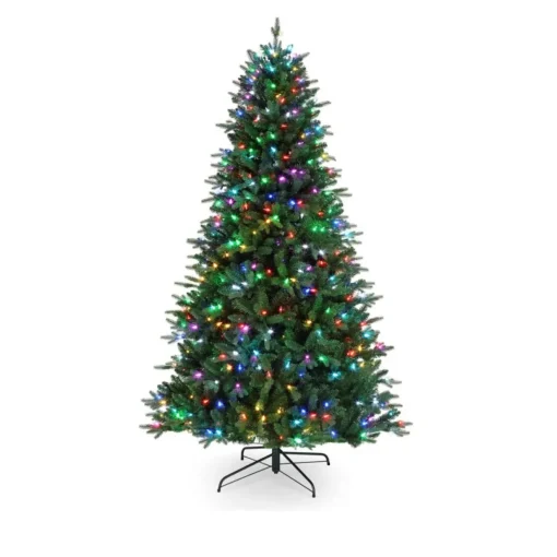Mr. Christmas 7.5' Unflocked Tree With Alexa Integration