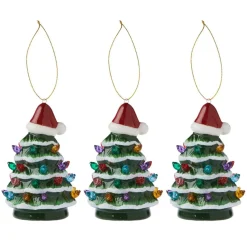 Mr. Christmas Mini Tree Toppers - Set Of 3