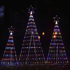 Mr. Christmas Multifunction Led Folding Forest 3-Piece Set