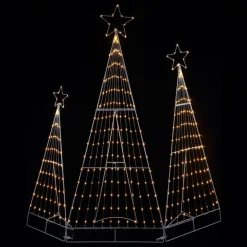 Mr. Christmas Multifunction Led Folding Forest 3-Piece Set
