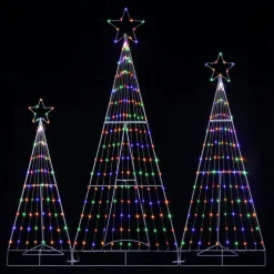 Mr. Christmas Multifunction Led Folding Forest 3-Piece Set