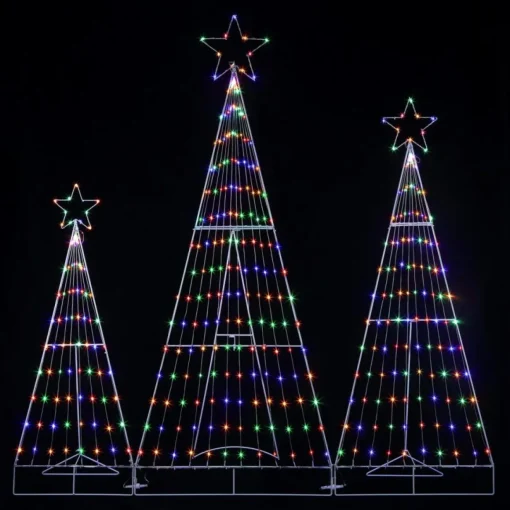 Mr. Christmas Multifunction Led Folding Forest 3-Piece Set