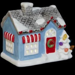 Mr. Christmas Nostalgic Ceramic Village - Set Of 3