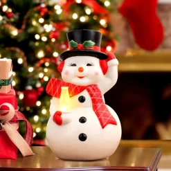 Mr. Christmas Nostalgic Holiday Figure With Led Lights And Timer