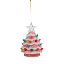 Mr. Christmas Set Of 3 Mini Snow-Tipped Nostalgic Trees With Timer