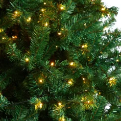 Nearly Natural 9 Ft. Northern Tip Christmas Tree With 650 Led Lights