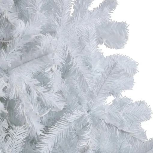 Nearly Natural 9 Ft. White Christmas Tree With 650 Led Lights