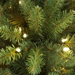 Puleo 7.5' Franklin Fir Artificial Christmas Tree W/750 Clear Lights