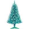 Puleo International 4' Pre-Lit Fashion Teal Christmas Tree