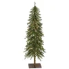 Puleo Intl. Pre-Lit 5' Alpine Artificial Christmas Tree, Green