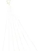 The Gerson Company 5" Electric Shooting Star W/ Seven 7' Tails, Leds