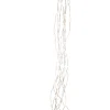 The Gerson Company 6' Warm White Led Light String Spray On Silver Wire