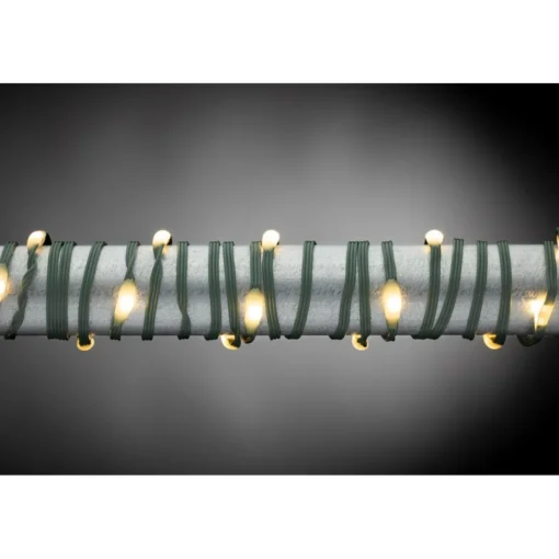 The Gerson Company 50-Foot Warm White Micro Led, Green String