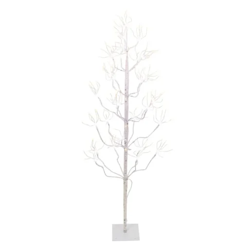 The Gerson Company 4'H Electric White Birch Tree W/ 336 Led Lights
