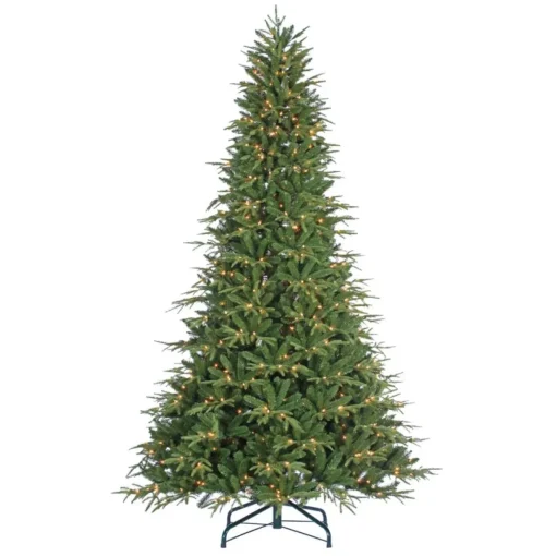 The Gerson Company Natural-Cut 9' Frasier Fir Tree W/ 1000 Clear Lights