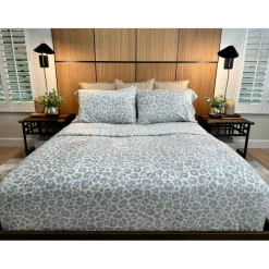 Warm & Cozy Glitter Hem Plush Sheet Set With Extra Pillowcases