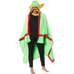 Warm & Cozy Hooded Holiday Throw