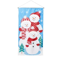 Wind And Weather Led Hanging Holiday Door Banner