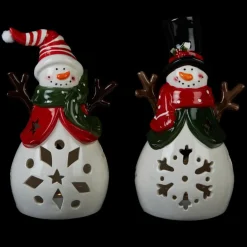 Winter Lane Illuminated Holiday Belly Figures 2-Pack
