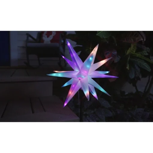 Winter Lane Multifunction 22" Twinkler With Remote