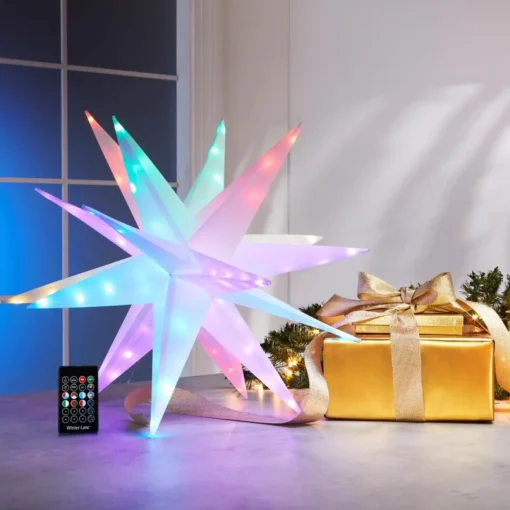 Winter Lane Multifunction 22" Twinkler With Remote