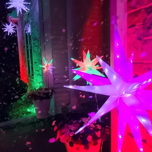 Winter Lane Multifunction 22" Twinkler With Remote