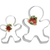 Winter Lane Set Of 2 Cookie Cutter Decorations With Led Corsages