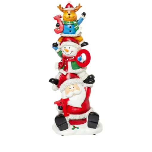 Winterlane 23" Led Joy Christmas Character Stack